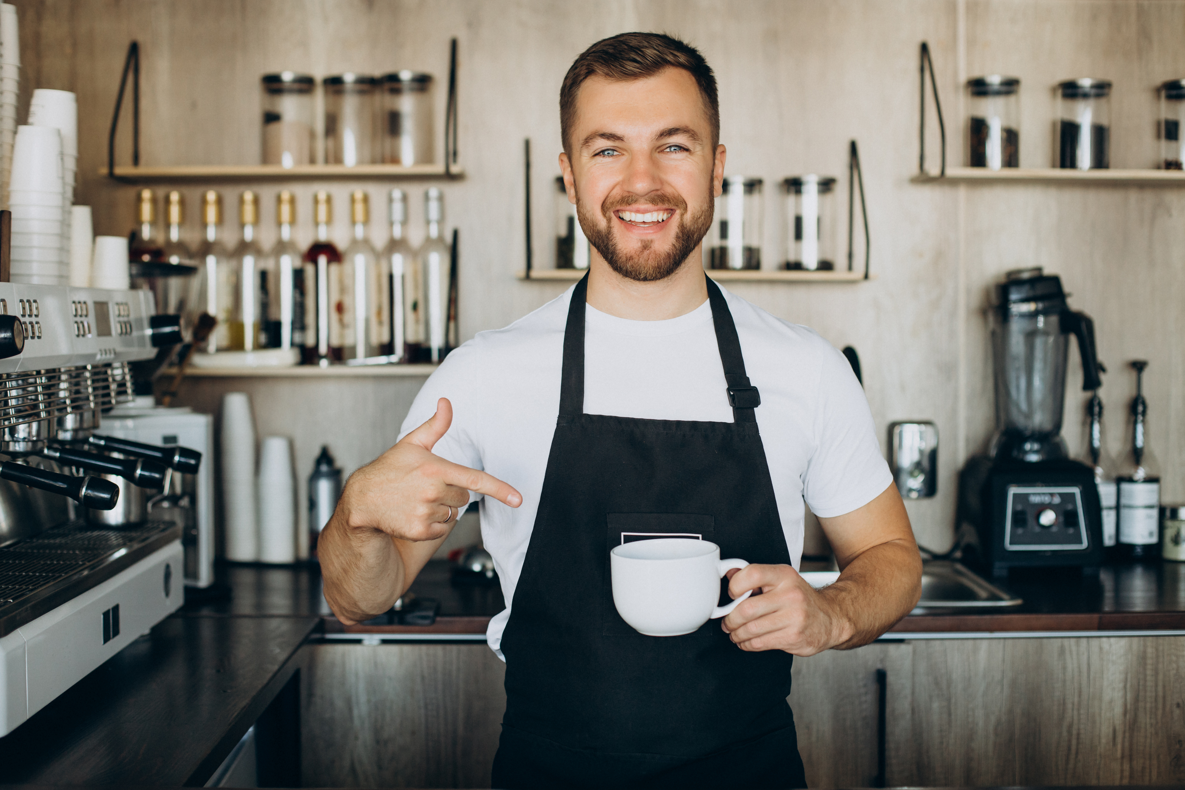 cafe apron printing london